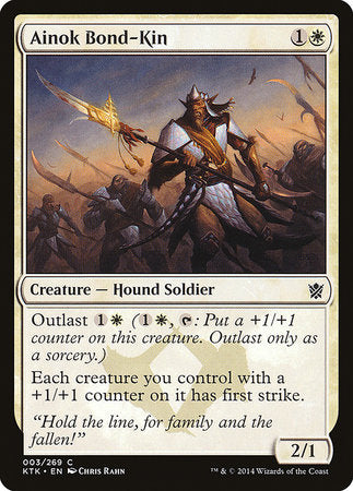 Ainok Bond-Kin [Khans of Tarkir] | Jomio and Rueliete's Cards and Comics