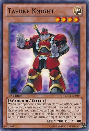Tasuke Knight [SP14-EN010] Common | Jomio and Rueliete's Cards and Comics