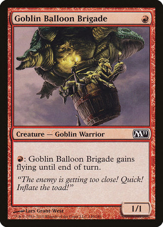 Goblin Balloon Brigade [Magic 2011] | Jomio and Rueliete's Cards and Comics