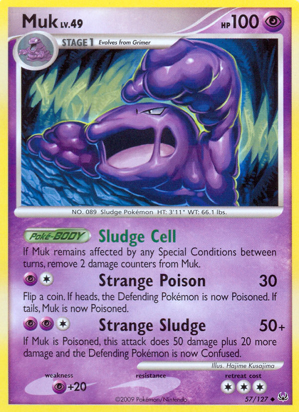 Muk (57/127) [Platinum: Base Set] | Jomio and Rueliete's Cards and Comics