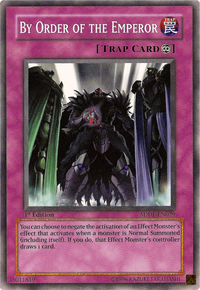 By Order of the Emperor [SDDE-EN029] Common | Jomio and Rueliete's Cards and Comics