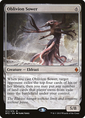 Oblivion Sower [Battle for Zendikar] | Jomio and Rueliete's Cards and Comics