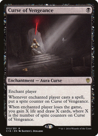 Curse of Vengeance [Commander 2016] | Jomio and Rueliete's Cards and Comics