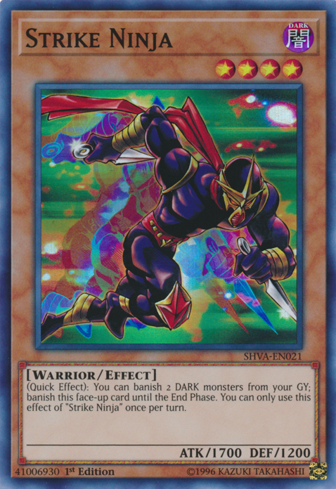 Strike Ninja [SHVA-EN021] Super Rare | Jomio and Rueliete's Cards and Comics