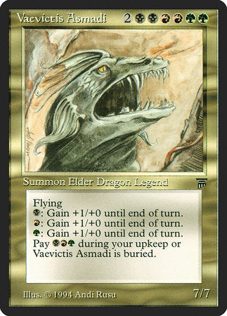 Vaevictis Asmadi [Legends] | Jomio and Rueliete's Cards and Comics