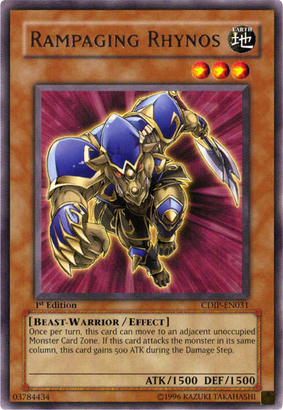 Rampaging Rhynos [CDIP-EN031] Rare | Jomio and Rueliete's Cards and Comics