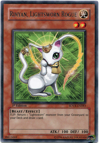Rinyan, Lightsworn Rogue [SOVR-EN083] Rare | Jomio and Rueliete's Cards and Comics