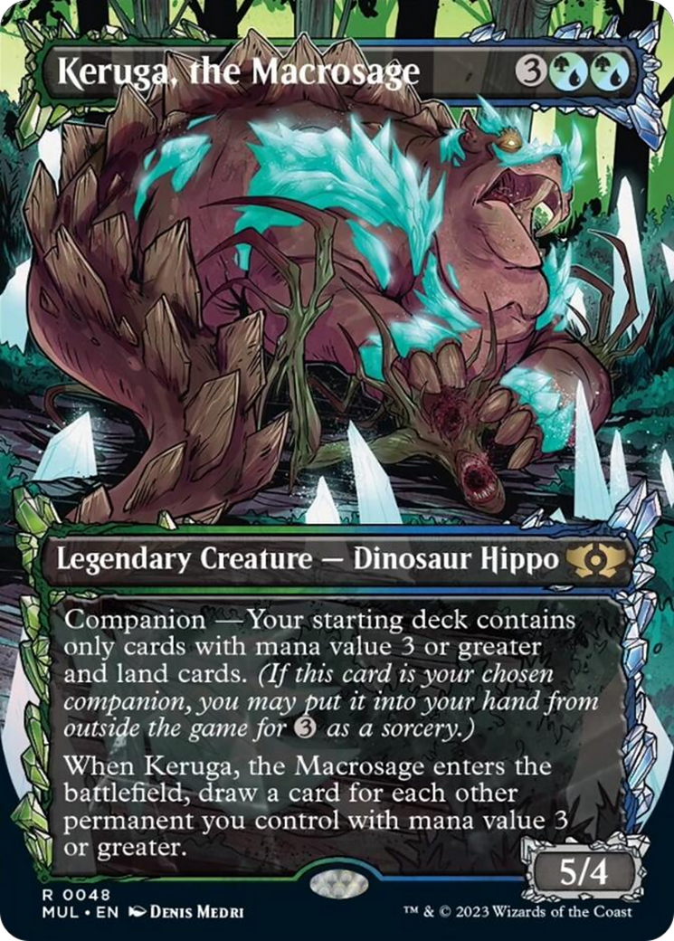 Keruga, the Macrosage [Multiverse Legends] | Jomio and Rueliete's Cards and Comics