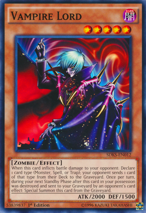 Vampire Lord [SDKS-EN012] Common | Jomio and Rueliete's Cards and Comics