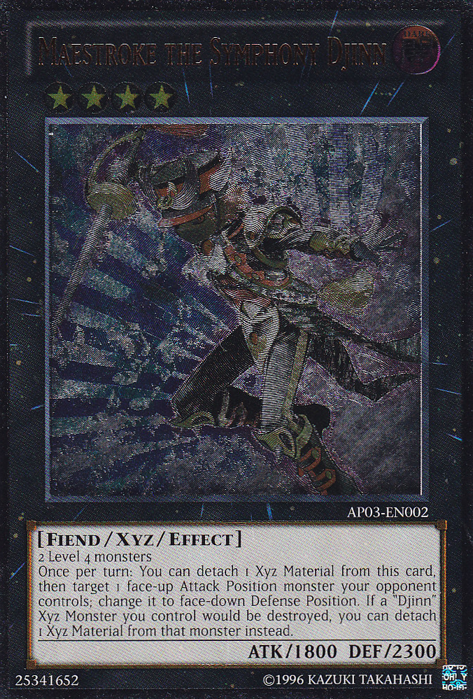 Maestroke the Symphony Djinn [AP03-EN002] Ultimate Rare | Jomio and Rueliete's Cards and Comics