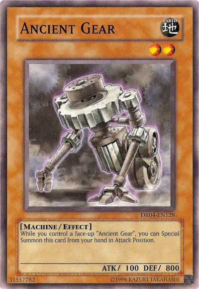 Ancient Gear [DR04-EN128] Common | Jomio and Rueliete's Cards and Comics