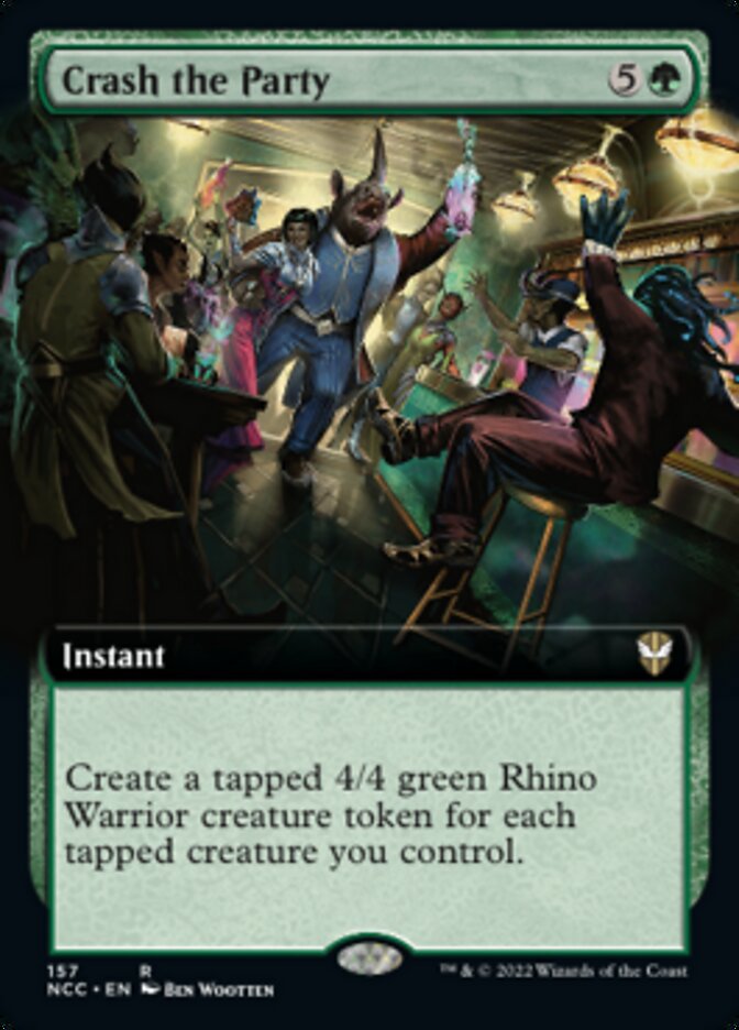Crash the Party (Extended Art) [Streets of New Capenna Commander] | Jomio and Rueliete's Cards and Comics