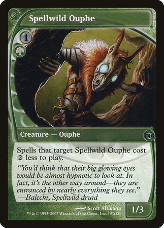 Spellwild Ouphe [Future Sight] | Jomio and Rueliete's Cards and Comics