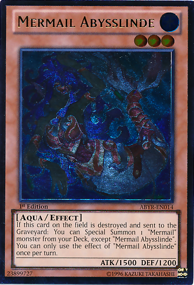Mermail Abysslinde (UTR) [ABYR-EN014] Ultimate Rare | Jomio and Rueliete's Cards and Comics