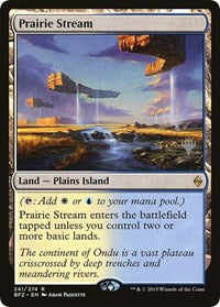 Prairie Stream [Battle for Zendikar Promos] | Jomio and Rueliete's Cards and Comics