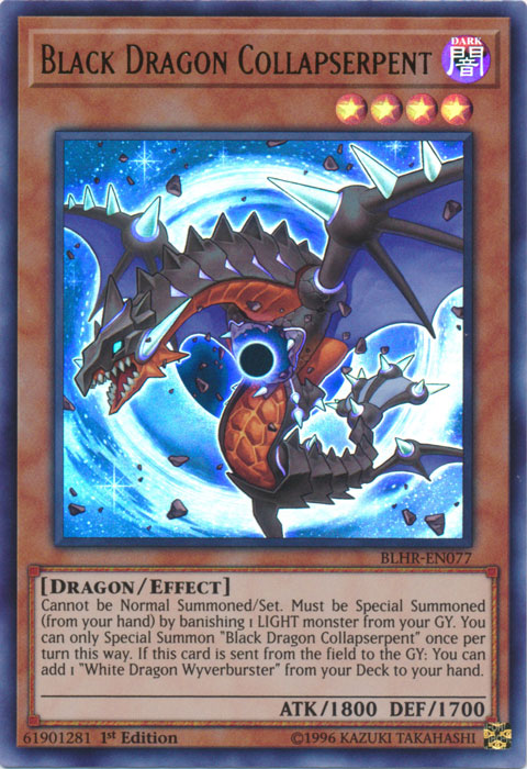 Black Dragon Collapserpent [BLHR-EN077] Ultra Rare | Jomio and Rueliete's Cards and Comics