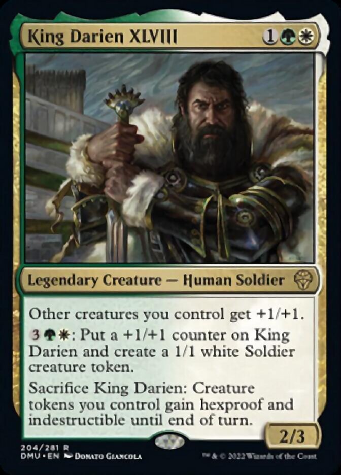 King Darien XLVIII [Dominaria United] | Jomio and Rueliete's Cards and Comics