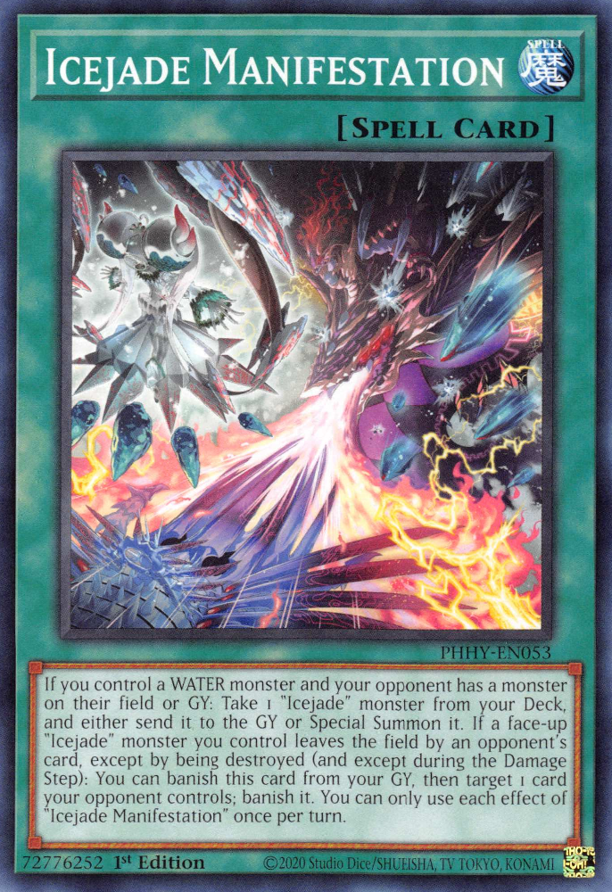Icejade Manifestation [PHHY-EN053] Common | Jomio and Rueliete's Cards and Comics