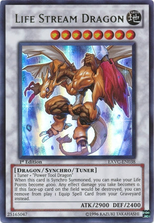 Life Stream Dragon [EXVC-EN038] Ultra Rare | Jomio and Rueliete's Cards and Comics