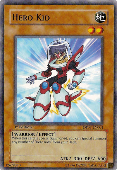 Hero Kid [DP03-EN004] Common | Jomio and Rueliete's Cards and Comics