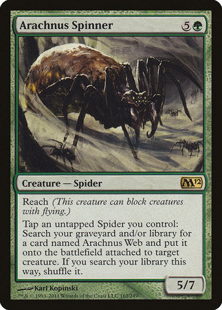 Arachnus Spinner [Magic 2012] | Jomio and Rueliete's Cards and Comics