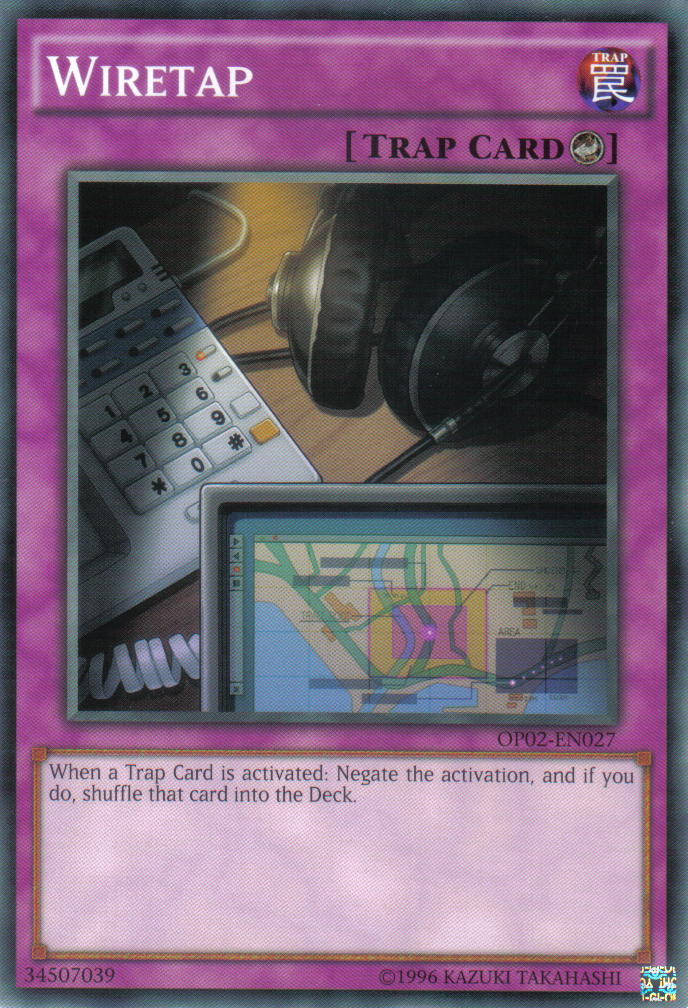 Wiretap [OP02-EN027] Common | Jomio and Rueliete's Cards and Comics