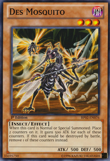 Des Mosquito [BP02-EN076] Mosaic Rare | Jomio and Rueliete's Cards and Comics