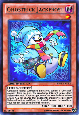 Ghostrick Jackfrost [LVAL-ENDE2] Ultra Rare | Jomio and Rueliete's Cards and Comics