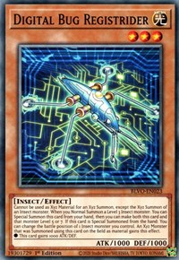 Digital Bug Registrider [BLVO-EN023] Common | Jomio and Rueliete's Cards and Comics