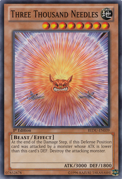 Three Thousand Needles [REDU-EN039] Common | Jomio and Rueliete's Cards and Comics