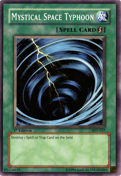 Mystical Space Typhoon [SYE-037] Common | Jomio and Rueliete's Cards and Comics