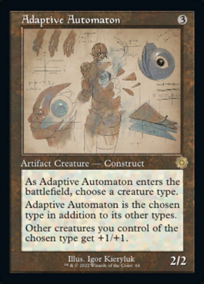 Adaptive Automaton (Retro Schematic) [The Brothers' War Retro Artifacts] | Jomio and Rueliete's Cards and Comics