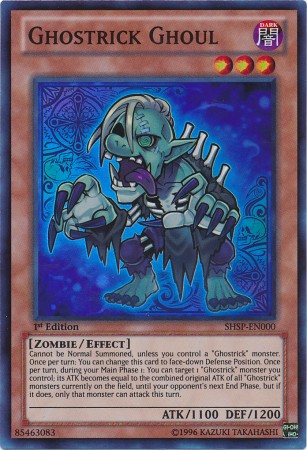 Ghostrick Ghoul [SHSP-EN000] Super Rare | Jomio and Rueliete's Cards and Comics