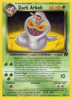 Dark Arbok (19/82) [Team Rocket Unlimited] | Jomio and Rueliete's Cards and Comics