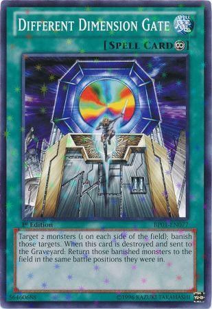 Different Dimension Gate [BP01-EN077] Starfoil Rare | Jomio and Rueliete's Cards and Comics