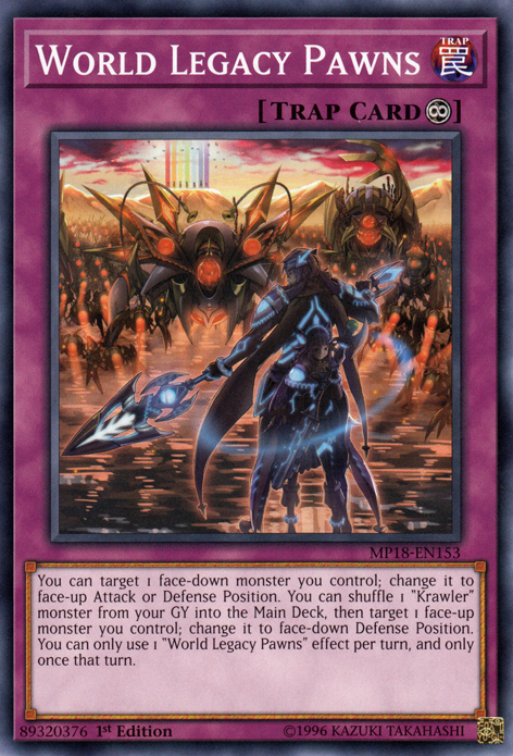 World Legacy Pawns [MP18-EN153] Common | Jomio and Rueliete's Cards and Comics