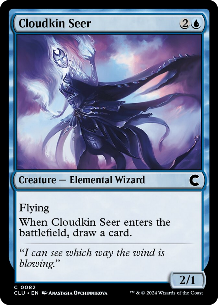 Cloudkin Seer [Ravnica: Clue Edition] | Jomio and Rueliete's Cards and Comics
