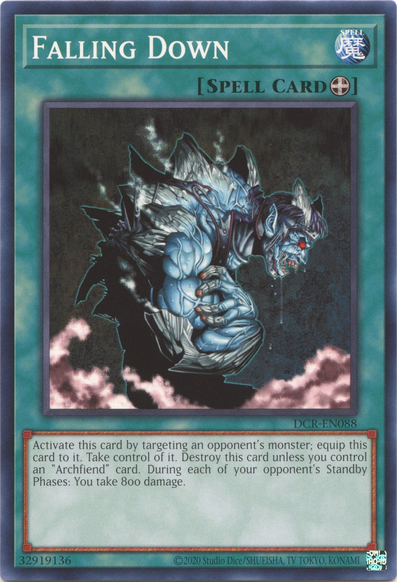 Falling Down (25th Anniversary) [DCR-EN088] Common | Jomio and Rueliete's Cards and Comics