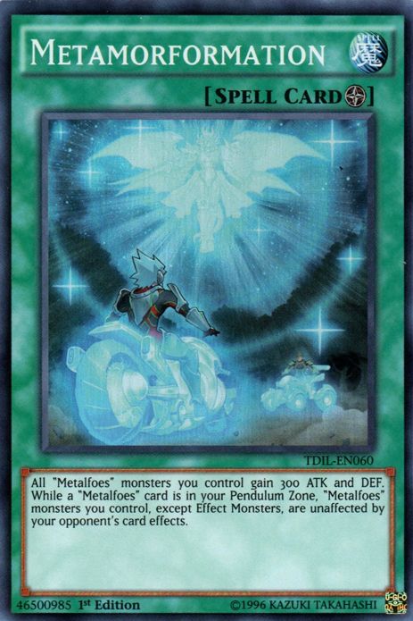 Metamorformation [TDIL-EN060] Super Rare | Jomio and Rueliete's Cards and Comics
