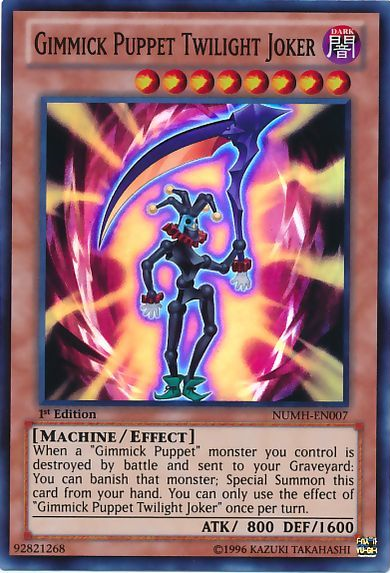 Gimmick Puppet Twilight Joker [NUMH-EN007] Super Rare | Jomio and Rueliete's Cards and Comics