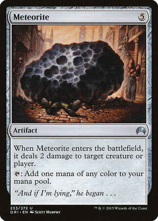 Meteorite [Magic Origins] | Jomio and Rueliete's Cards and Comics