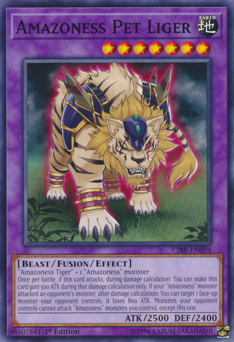 Amazoness Pet Liger [CIBR-EN094] Common | Jomio and Rueliete's Cards and Comics