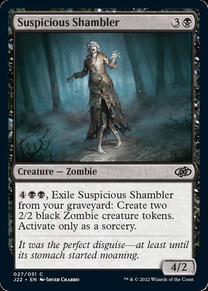 Suspicious Shambler [Jumpstart 2022] | Jomio and Rueliete's Cards and Comics