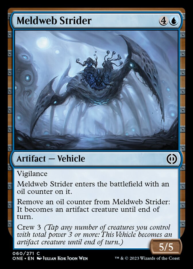 Meldweb Strider [Phyrexia: All Will Be One] | Jomio and Rueliete's Cards and Comics