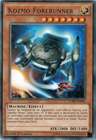 Kozmo Forerunner [CORE-EN085] Rare | Jomio and Rueliete's Cards and Comics