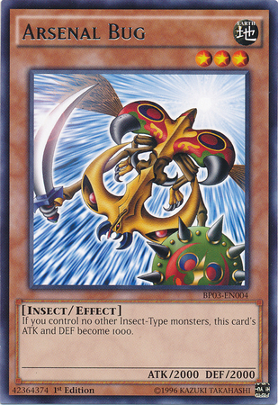 Arsenal Bug [BP03-EN004] Rare | Jomio and Rueliete's Cards and Comics