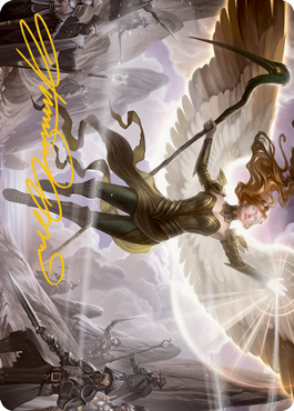 Sigarda's Splendor Art Card (Gold-Stamped Signature) [Innistrad: Midnight Hunt Art Series] | Jomio and Rueliete's Cards and Comics