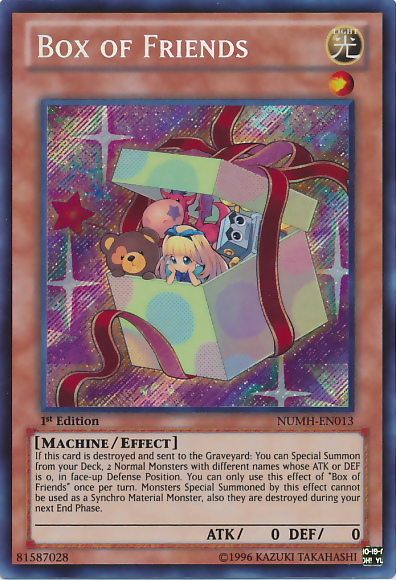 Box of Friends [NUMH-EN013] Secret Rare | Jomio and Rueliete's Cards and Comics