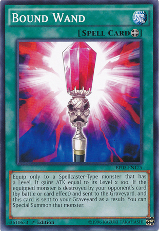 Bound Wand [BP03-EN175] Common | Jomio and Rueliete's Cards and Comics
