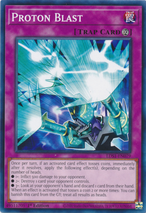 Proton Blast [LDS1-EN079] Common | Jomio and Rueliete's Cards and Comics